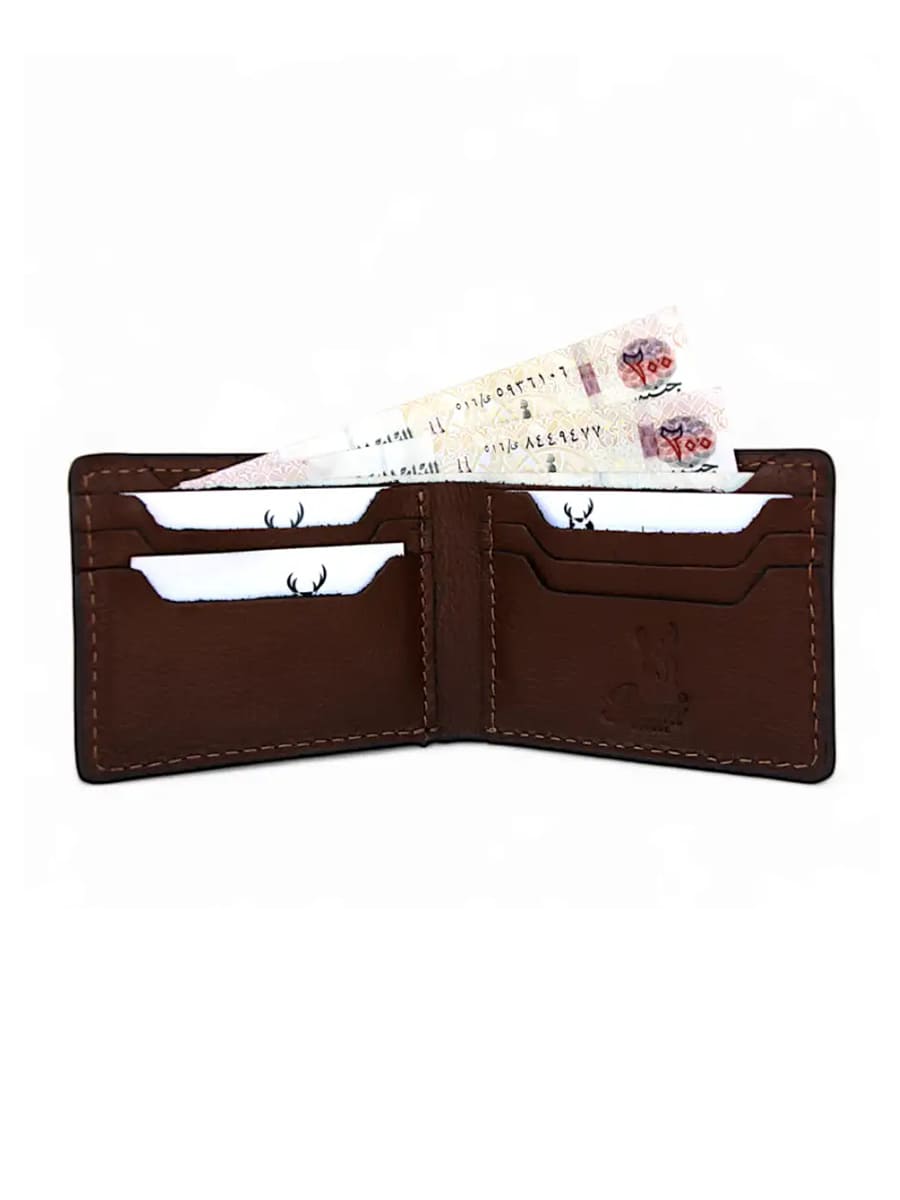 Wallet Men's Leather Natural